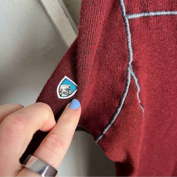 Kuhl Men's Small Quarter-zip Sweater - Picture 7 of 9